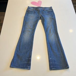 Citizens Of Humanity by Jerome Dahan Ingrid Stretch Low Waist Flare Size 30 Jean